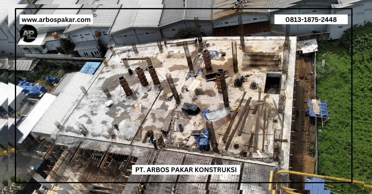 Pengecoran Lantai Pabrik