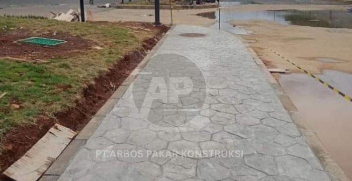 Jasa Stamp Concrete